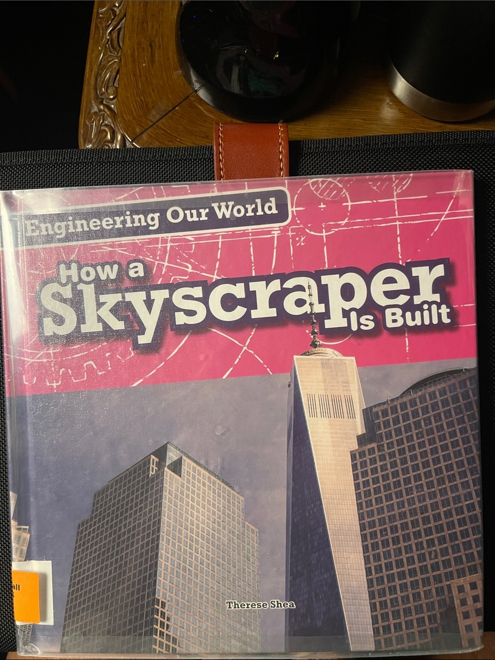How a Skyscraper Is Built - Pink & Gray Educational Book